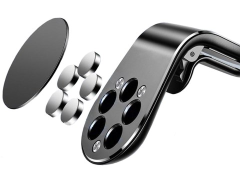 Uchwyt samochodowy magnetyczny do telefonu kratki Uchwyt samochodowy magnetyczny do telefonu kratki