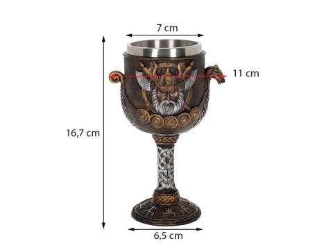 Kielich wikinga ozdobny puchar wikingowie viking Kielich wikinga ozdobny puchar wikingowie viking