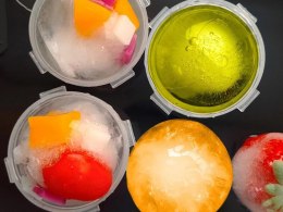 Kulki lodowe zestaw foremek do lodu 4 sztuki kula do drinka napojów