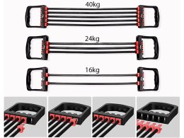 Ekspander do ćwiczeń 5 gum oporowych fitness