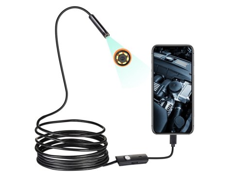 Endoskop kamera inspekcyjna android pc usb 5m led Endoskop kamera inspekcyjna android pc usb 5m led