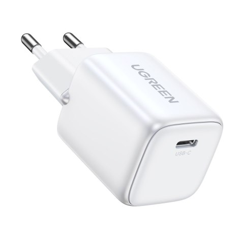 SZYBKA ŁADOWARKA SIECIOWA GAN 1X USB-C 30W PD NEXODE MINI BIAŁA