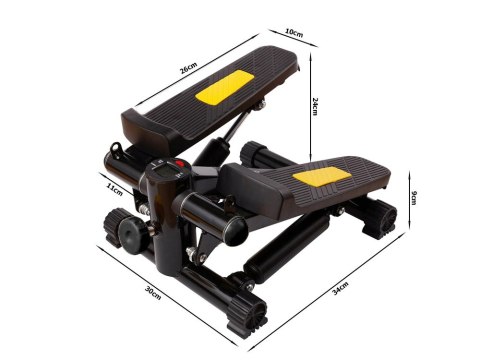 Stepper z linkami skrętny licznik lcd regulacja Stepper z linkami skrętny licznik lcd regulacja