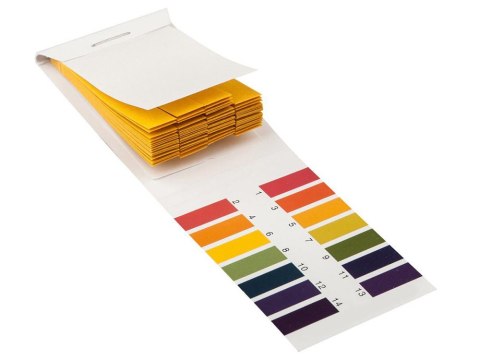 Papierki lakmusowe paski pomiar ph 1-14 80 szt Papierki lakmusowe paski pomiar ph 1-14 80 szt