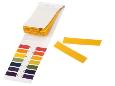 Papierki lakmusowe paski pomiar ph 1-14 80 szt Papierki lakmusowe paski pomiar ph 1-14 80 szt