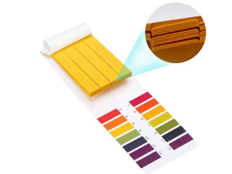 Papierki lakmusowe paski pomiar ph 1-14 80 szt Papierki lakmusowe paski pomiar ph 1-14 80 szt
