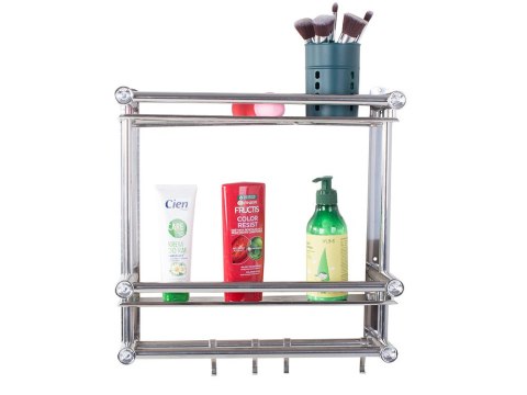 Półka łazienkowa wisząca organizer pod prysznic 2 Półka łazienkowa wisząca organizer pod prysznic 2