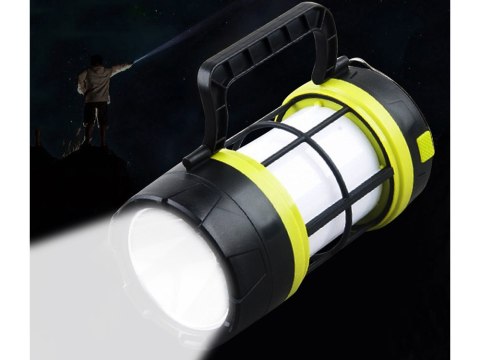 Latarka turystyczna led solarna lampa biwakowa aku Latarka turystyczna led solarna lampa biwakowa aku