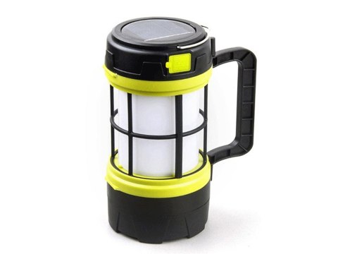 Latarka turystyczna led solarna lampa biwakowa aku Latarka turystyczna led solarna lampa biwakowa aku