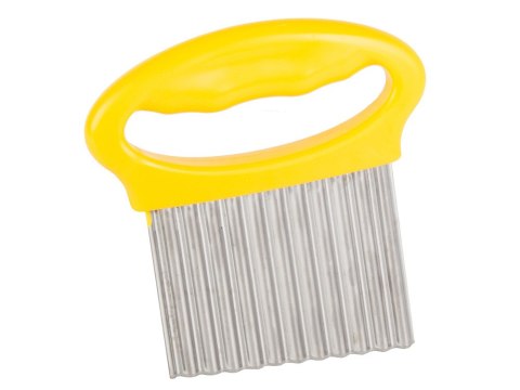 Nóż karbowany falowany do frytek krajacz warzyw Nóż karbowany falowany do frytek krajacz warzyw