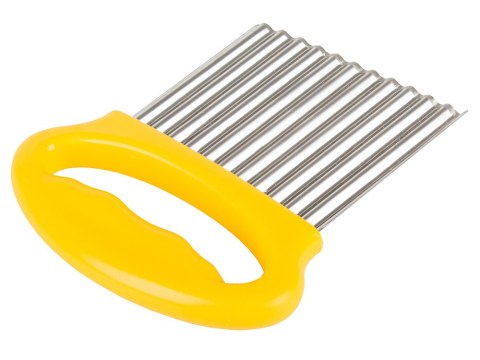 Nóż karbowany falowany do frytek krajacz warzyw Nóż karbowany falowany do frytek krajacz warzyw