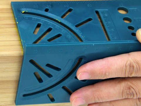 Kątownik japoński ciesielski stolarski 3d narożny Kątownik japoński ciesielski stolarski 3d narożny