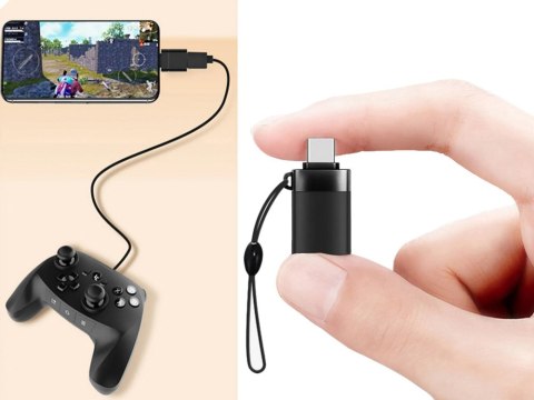 Adapter przejściówka usb-c do usb 3.0 otg solidny Adapter przejściówka usb-c do usb 3.0 otg solidny