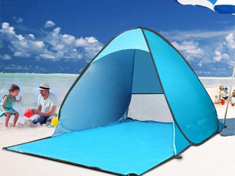 Namiot plażowy samorozkładający uv ochronny dla rodziny torba zestaw Namiot plażowy samorozkładający uv ochronny dla rodziny torba zestaw