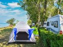 Namiot turystyczny iglo 4 osoby z baldachimem kemping biwak plaża
