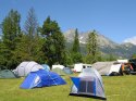 Namiot turystyczny iglo 4 osoby z baldachimem kemping biwak plaża