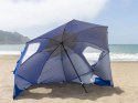 Parasol plażowy parawan namiot ogrodowy składany 2w1 xxl duży z filtrem uv