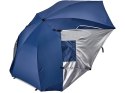 Parasol plażowy parawan namiot ogrodowy składany 2w1 xxl duży z filtrem uv