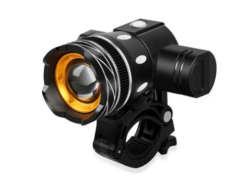 Lampka na rower rowerowa led t6 zestaw przód tył Lampka na rower rowerowa led t6 zestaw przód tył