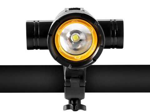 Lampka na rower rowerowa led t6 zestaw przód tył Lampka na rower rowerowa led t6 zestaw przód tył