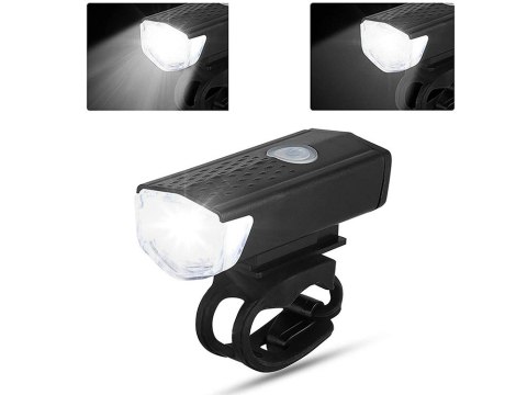 Lampka rowerowa led zestaw tył przód usb na rower Lampka rowerowa led zestaw tył przód usb na rower