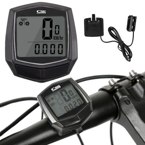 Licznik rowerowy wodoodporny prędkościomierz z lcd Licznik rowerowy wodoodporny prędkościomierz z lcd