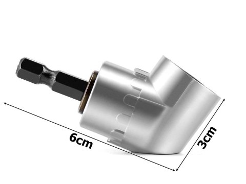 Adapter kątowy nasadka do wkrętarki uchwyt hex Adapter kątowy nasadka do wkrętarki uchwyt hex