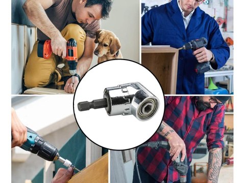 Adapter kątowy nasadka do wkrętarki uchwyt hex Adapter kątowy nasadka do wkrętarki uchwyt hex