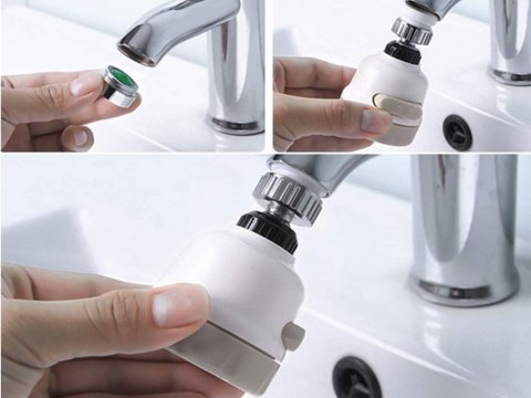 Perlator przedłużacz adapter kuchenny do kranu 3w1 Perlator przedłużacz adapter kuchenny do kranu 3w1