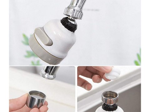 Perlator przedłużacz adapter kuchenny do kranu 3w1 Perlator przedłużacz adapter kuchenny do kranu 3w1