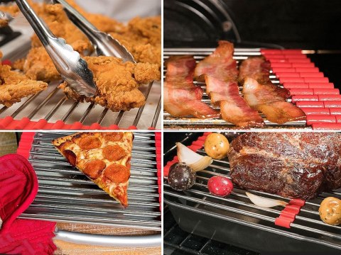Zwijany ociekacz suszarka na zlew do piekarnika Zwijany ociekacz suszarka na zlew do piekarnika