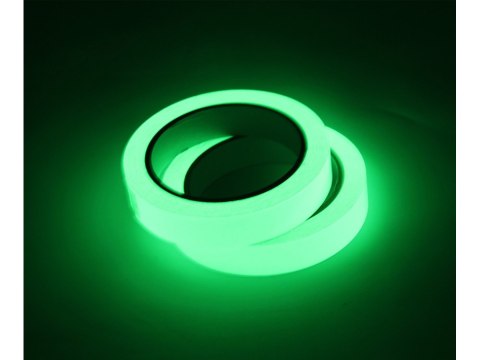 Taśma fluorescencyjna świecąca w ciemności 3m Taśma fluorescencyjna świecąca w ciemności 3m
