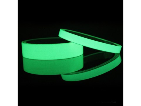 Taśma fluorescencyjna świecąca w ciemności 3m Taśma fluorescencyjna świecąca w ciemności 3m
