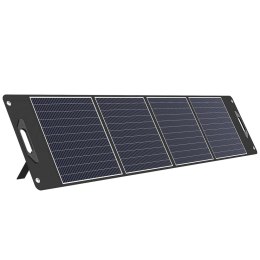 ŁADOWARKA SOLARNA KEMPINGOWA PANEL SŁONECZNY SKŁADANY 300W CZARNA