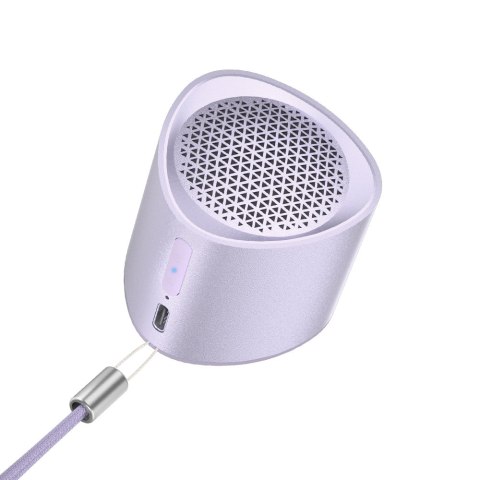 MAŁY MINI GŁOŚNIK BEZPRZEWODOWY TWS NIMO BLUETOOTH 5.3 5W FIOLETOWY