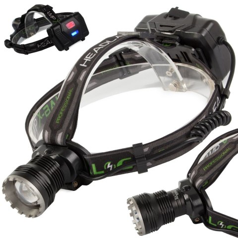 Latarka czołowa bailong led xhp99 powerbank zoom Latarka czołowa bailong led xhp99 powerbank zoom