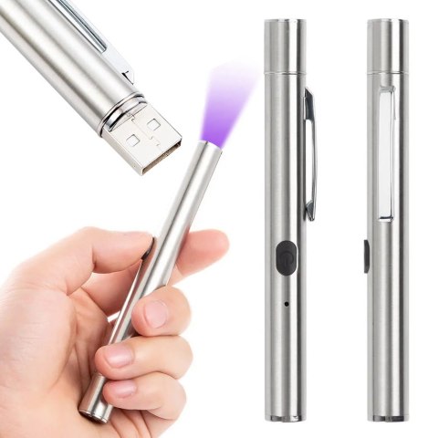 Latarka led uv długopis punktowa magnes tester usb Latarka led uv długopis punktowa magnes tester usb