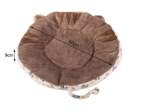 Pluszowe legowisko kojec dla psa kota miękkie 60cm Pluszowe legowisko kojec dla psa kota miękkie 60cm