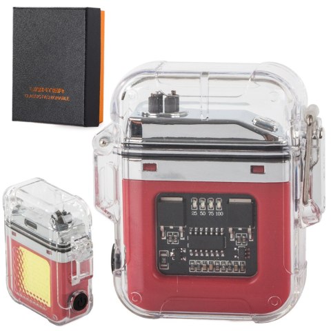 Zapalniczka plazmowa z lampką led elektryczna usb Zapalniczka plazmowa z lampką led elektryczna usb