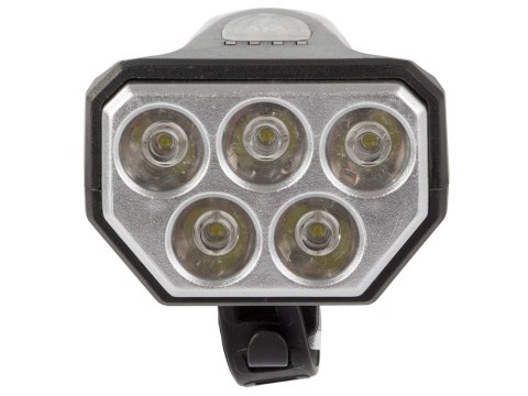 Lampka rowerowa przednia dioda 5 led usb na rower Lampka rowerowa przednia dioda 5 led usb na rower