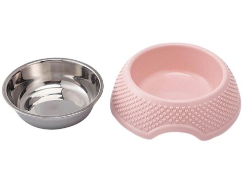 Miska dla psa z wyjmowanym wkładem metalowa 350ml Miska dla psa z wyjmowanym wkładem metalowa 350ml