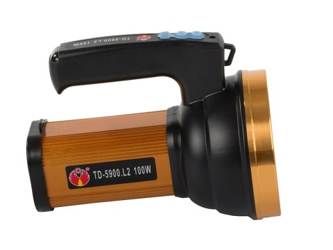 Mocna latarka akumulatorowa szperacz biwakowa led Mocna latarka akumulatorowa szperacz biwakowa led