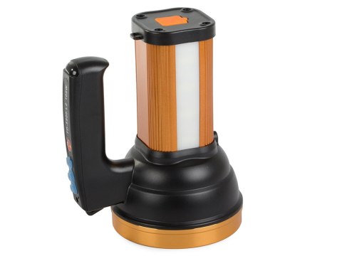 Mocna latarka akumulatorowa szperacz biwakowa led Mocna latarka akumulatorowa szperacz biwakowa led