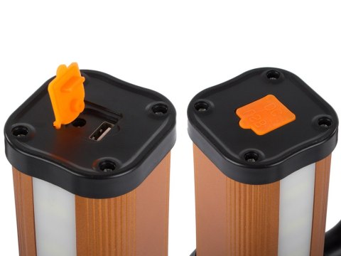 Mocna latarka akumulatorowa szperacz biwakowa led Mocna latarka akumulatorowa szperacz biwakowa led