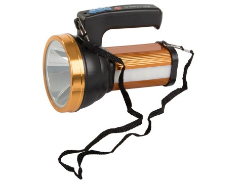 Mocna latarka akumulatorowa szperacz biwakowa led Mocna latarka akumulatorowa szperacz biwakowa led
