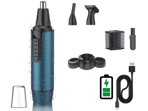 Trymer do nosa ucha uszu depilator włosów golarka brwi 3w1 Trymer do nosa ucha uszu depilator włosów golarka brwi 3w1
