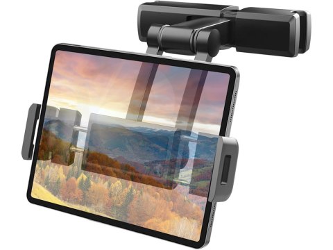 Uchwyt samochodowy na tablet telefon na zagłówek uniwersalny regulowany Uchwyt samochodowy na tablet telefon na zagłówek uniwersalny regulowany