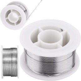 Cyna do lutowania do elektroniki z topnikiem 80g 1mm lutownicza rolka