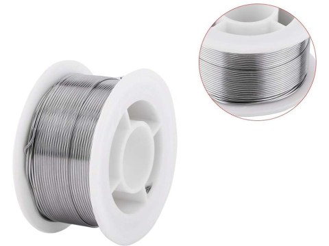 Cyna do lutowania do elektroniki z topnikiem 80g 1mm lutownicza rolka Cyna do lutowania do elektroniki z topnikiem 80g 1mm lutownicza rolka