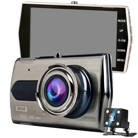 Kamera samochodowa full hd z wyświetlaczem lcd cofania wideorejestrator Kamera samochodowa full hd z wyświetlaczem lcd cofania wideorejestrator